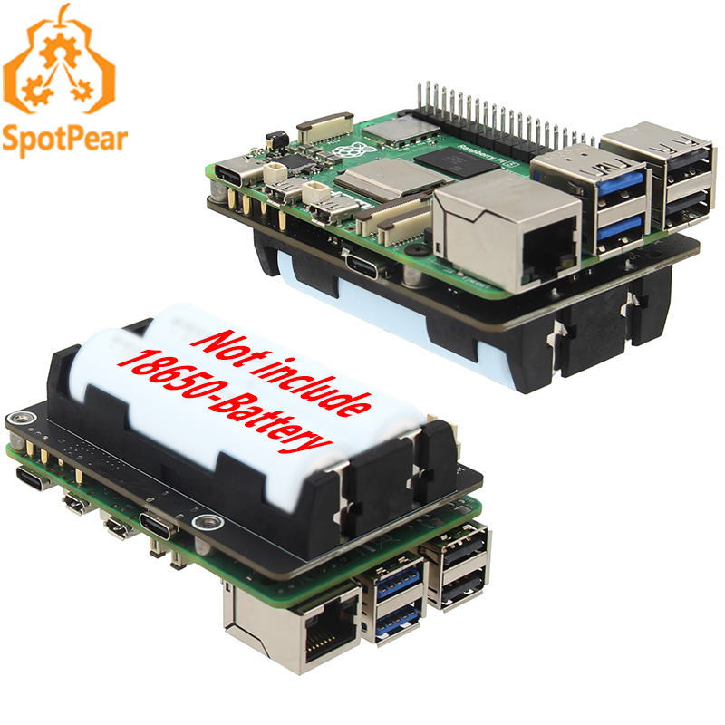 Raspberry Pi Uninterrupted Power Supply Ups 18650 - X1200 Raspberry Pi sumber daya tanpa