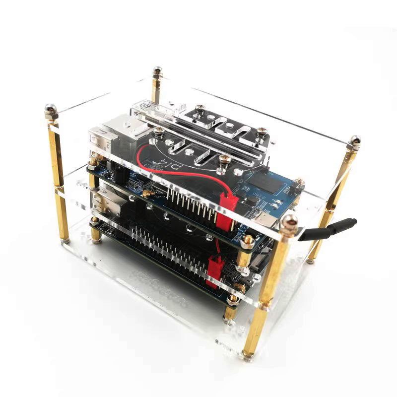 Oranye pi 5Plus 5B 4 buah 3LTS - Argon One V3 M.2 Nvme Case ulasan dan harga