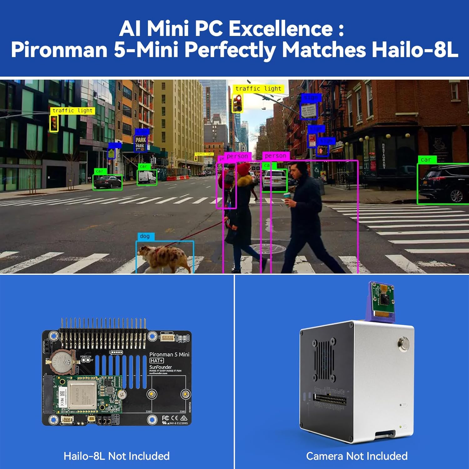 Pironman 5-Mini NVMe M.2 SSD P - Raspberry Pi Ai Kit Hailo-8L ulasan dan harga
