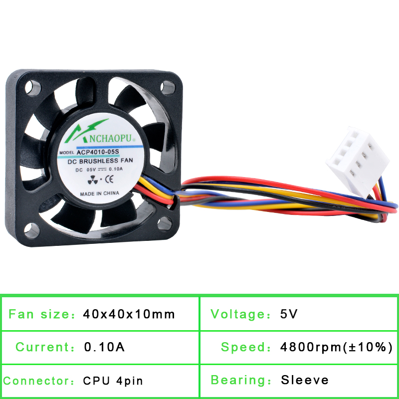 ANCHAOPU Kipas 4Cm 40Mm 40X40X - Raspberry Pi Water Cooling Kit ulasan dan harga