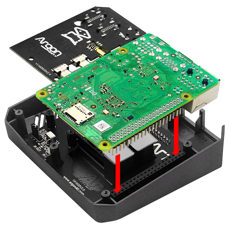 Casing aluminium untuk Raspber - Argon One V3 M.2 Nvme Case ulasan dan harga