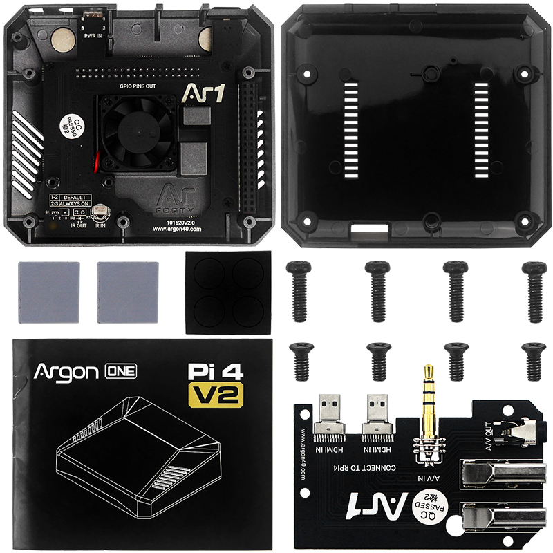 Casing aluminium untuk Raspber - Argon One V3 M.2 Nvme Case ulasan dan harga
