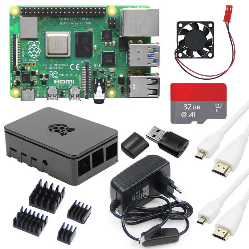 Raspberry Pi 4B 8GB Paket Dasa - Raspberry Pi 4 8Gb Ram Kit ulasan dan harga
