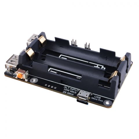 Raspberry Pi 5V 4A UPS Papan E - Raspberry Pi Uninterrupted Power Supply Ups 18650 ulasan dan harga