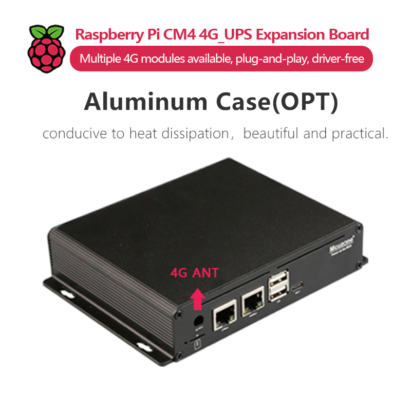 Raspberry Pi CM4 4G_UPS Papan  - Raspberry Pi Uninterrupted Power Supply Ups 18650 ulasan dan harga